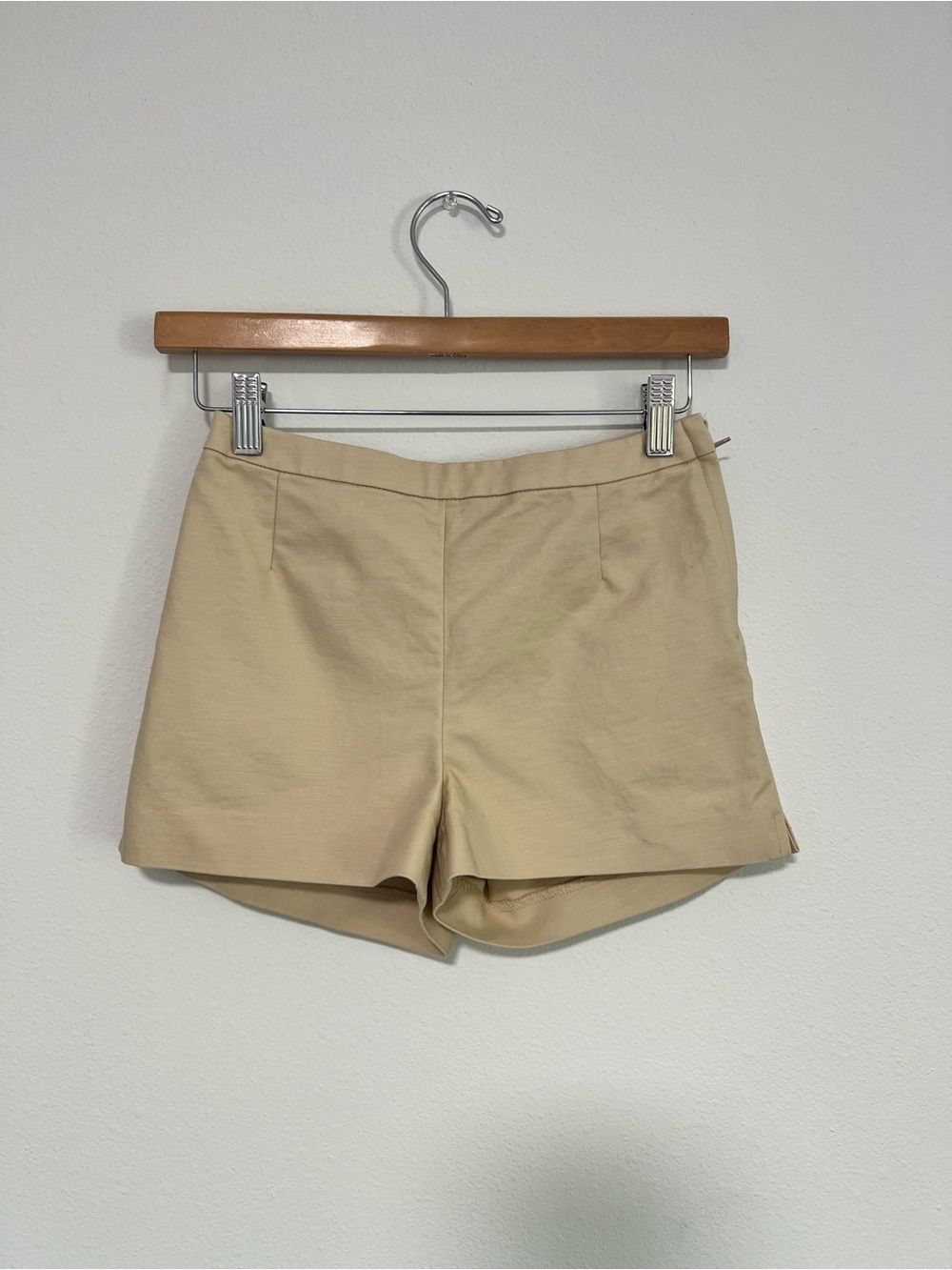 H&M Beige Tan Dress Shorts